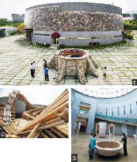 陶磁器で飾られたアートなまち「金海」