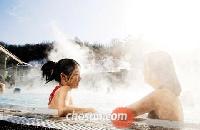 温泉で雪景色、オススメの露天風呂はココ!(上)