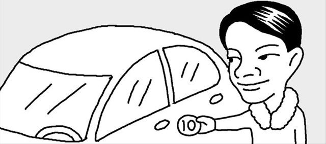 車のドアを開ける時の静電気には