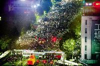 「米国産牛肉の輸入反対！」