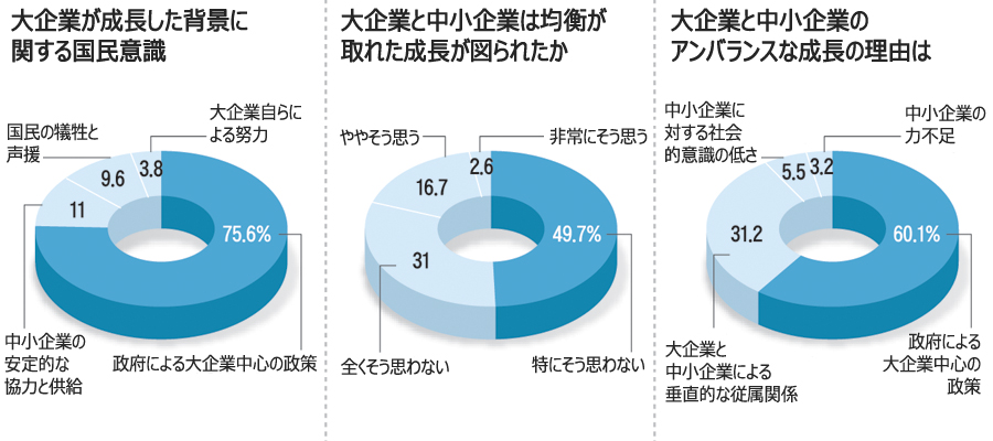 大企業の成長、背景に「政策的優遇」