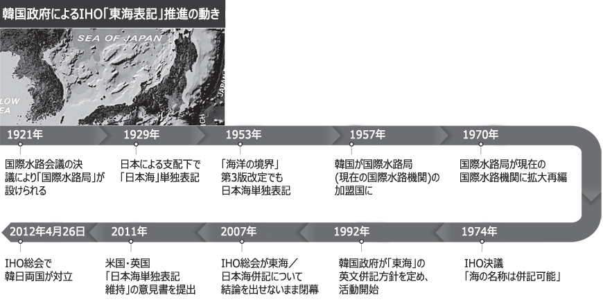東海呼称問題：4日間の議論で結論出ず、併記は留保か