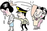 浮気夫に復讐する妻たちを襲うブーメラン