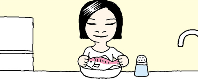 冷凍した魚を上手に解凍するには