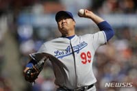 MLB：柳賢振、アジア人選手初の最優秀防御率確定