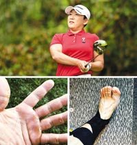 ゴルフ：満身創痍でJLPGA賞金王を目指す申智愛