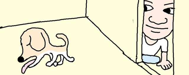 ペットの犬をあまり散歩させてやれない時は