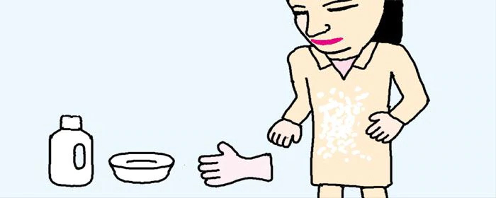 コートのほこりを簡単に取るには