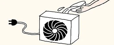 エアコンの効率の上げるには