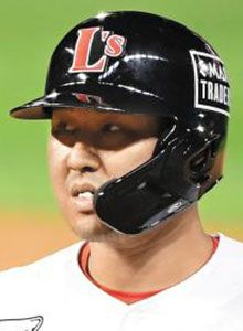 野球：「人間磁石」崔廷、通算288死球で世界記録