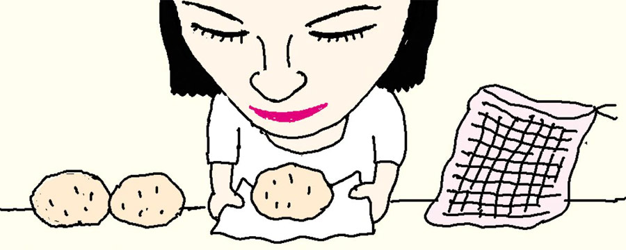 新ジャガを長期間保存するには