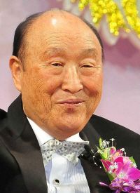 ▲統一教（統一教会）の故・文鮮明（ムン・ソンミョン）総裁