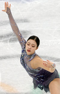 女子フィギュア韓国代表の劉永・金芸林、そろってトップ10入り