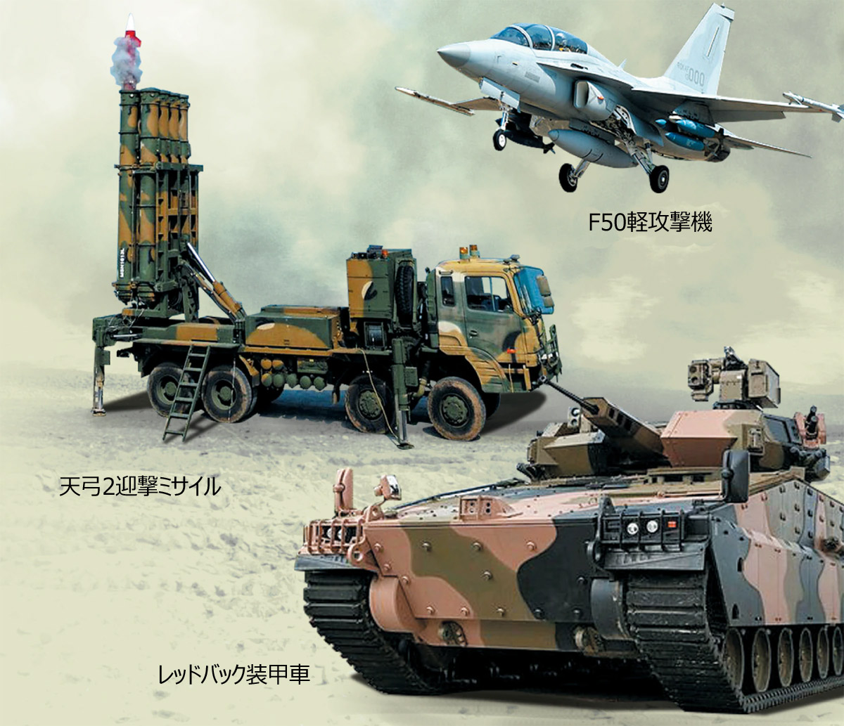 韓国製武器輸出、今年は150億ドル・世界トップ5が目標…「韓米防衛産業FTA」も急げ（上）