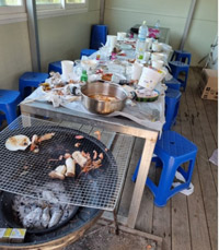 ▲NAVERのコミュニティーサイト「つらいから社長だ」に今月1日に掲載されたペンション内の様子。／写真＝「つらいから社長だ」より 