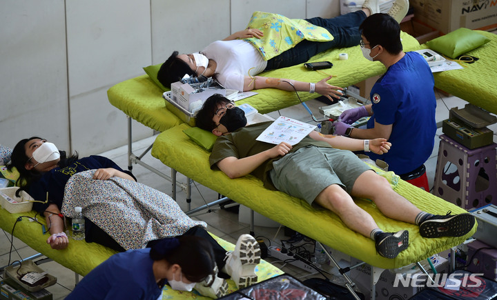 大邱保健大学で「献血祭り」