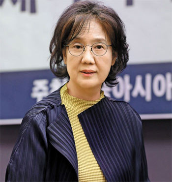 ▲朴裕河（パク・ユハ）世宗大学名誉教授