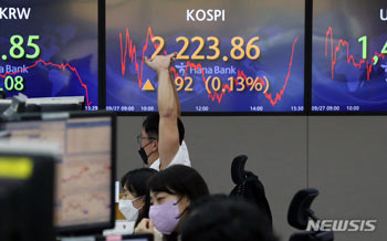 韓国株時価総額に占める外国人比率30.68%、金融危機以降で最低