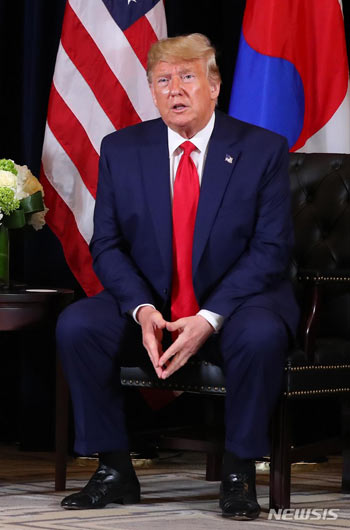 トランプ前大統領、米軍関係者のブリーフィング中に「韓国？　気にしない」