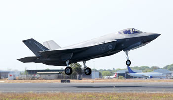 ▲写真＝F35A戦闘機