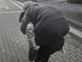 ▲釜山市警察庁が今月26日にフェイスブック公式アカウントに掲載した写真。写真＝釜山市警察庁フェイスブックより