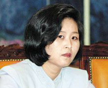 【写真】朝鮮アジア太平洋平和委員会のキム・ソンヘ室長／NEWSIS