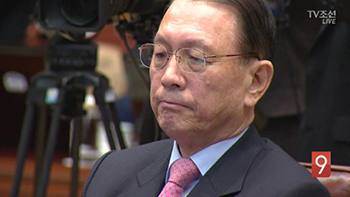 【写真】TV朝鮮の画面キャプチャー