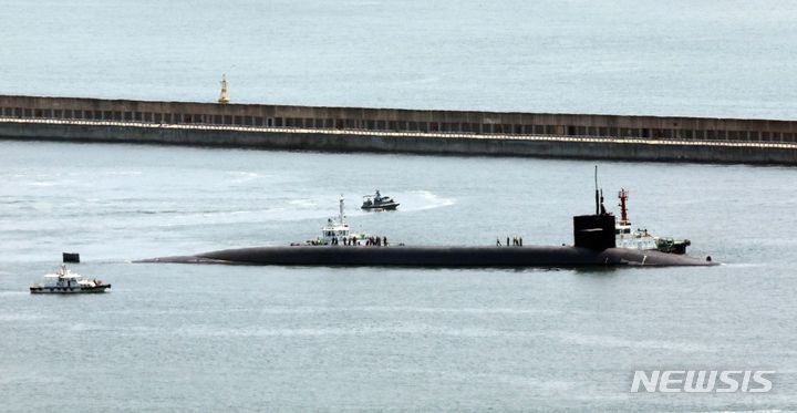 オハイオ級戦略原潜SSBN730 ヘンリー・M・ジャクソン艦長 チャレンジコイン