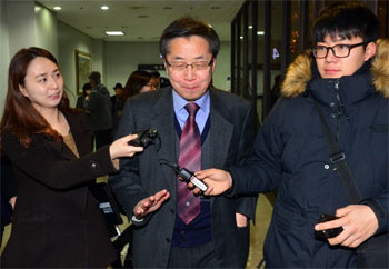 ▲法務法人徳寿の金亨泰弁護士／2016年2月撮影、ニュース1