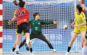 ハンドボール女子韓国、8度目の優勝を小柄な日本代表GK馬場敦子に阻まれる　杭州アジア大会