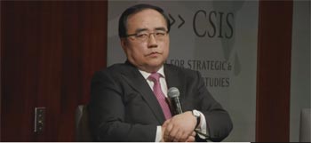 ▲金星煥（キム・ソンファン）前韓国大統領室国家安保室長　／CSIS
