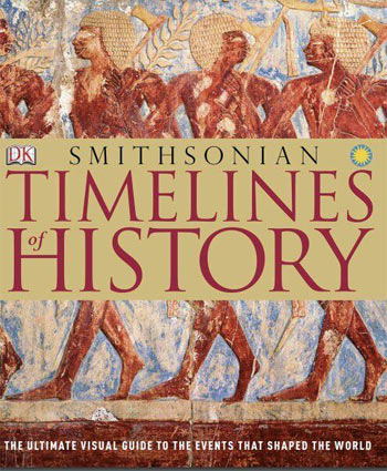 ▲2011年に出版されたスミソニアンの『Timelines of History』の表紙。／盧錫祚記者・ジョージタウン訪問研究員