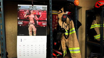 ▲2024年度のマッチョ消防士カレンダー。／ソウル市