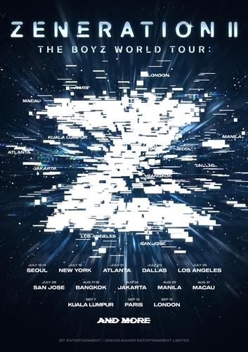 ＴＨＥ　ＢＯＹＺ　３回目のワールドツアー開催へ