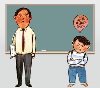 小学生がけんかを仲裁した教諭に中指を立てる…学校側は「教権侵害」認めず　／論山