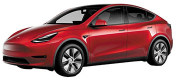 ▲テスラのモデルY