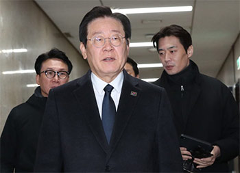 ▲共に民主党の李在明代表／李徳勲（イ・ドクフン）記者
