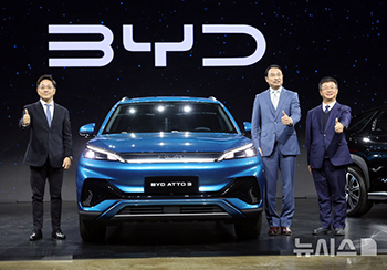中国のBYDブランド、韓国初登場