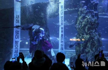 「ロッテワールド・アクアリウムで名節を楽しもう」