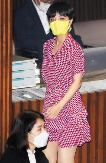 ▲正義党・柳好貞議員（2020年8月）