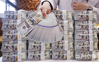 外貨預金1034.4億ドル…13カ月ぶり最大規模