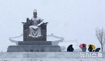 ソウルで初　3月中旬に「大雪特別警報」