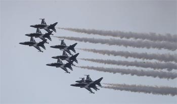 ▲水原市にある韓国空軍第10戦闘飛行団の戦闘機（資料写真）。／news 1