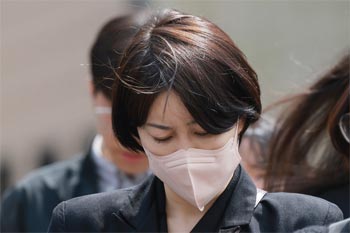 ▲文在寅（ムン・ジェイン）元大統領の娘ダヘ。写真＝聯合ニュース