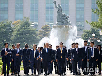 ▲写真＝共同取材