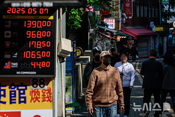 ウォン対ドル為替レート　半年ぶりのウォン高で1300ウォン台に