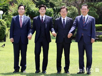 ▲写真＝韓国大統領室通信写真記者団