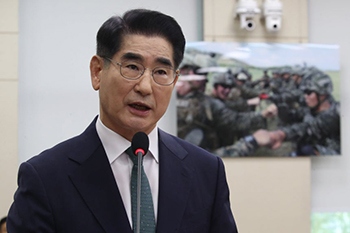 ▲金竜顕・前国防相／写真＝ニュース1