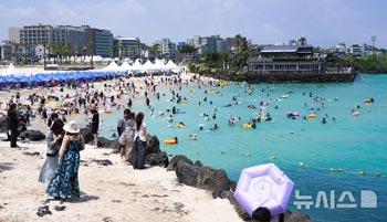 雨が止み、暑さが戻って来た済州