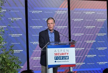 ▲ニコラス・バーンズ元駐中国大使／アスペン (コロラド州）＝金隠仲（キム・ウンジュン）特派員